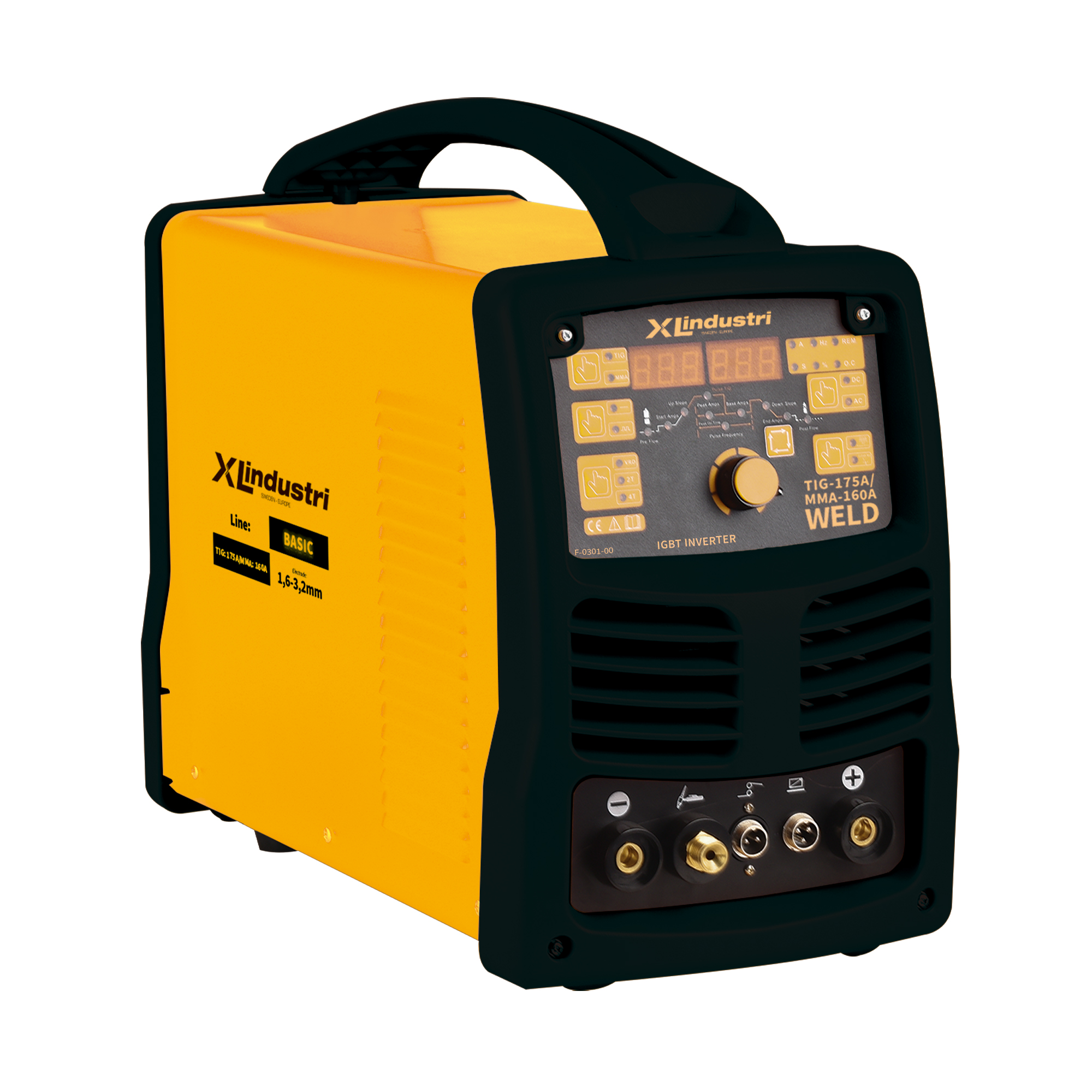 AC/DC TIG + MMA XL Industri TIG 175A / MMA 160A